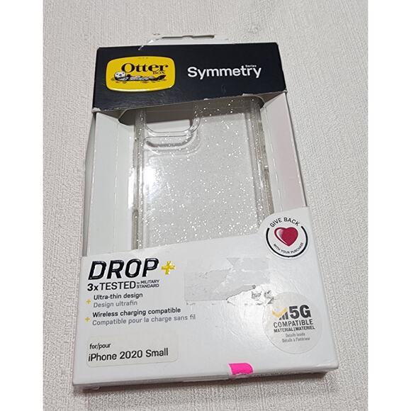 Otterbox symmetry iphone 2020 Small clear Glitter - Picture 2 of 6